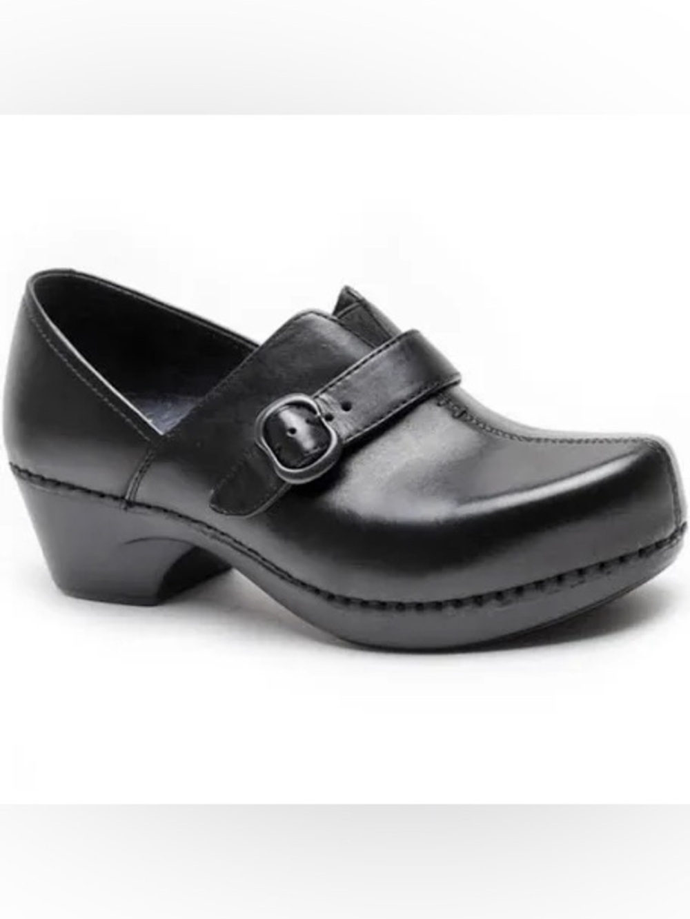 Dansko black leather professional clogs for women- Sz 40 (US 9.5)
